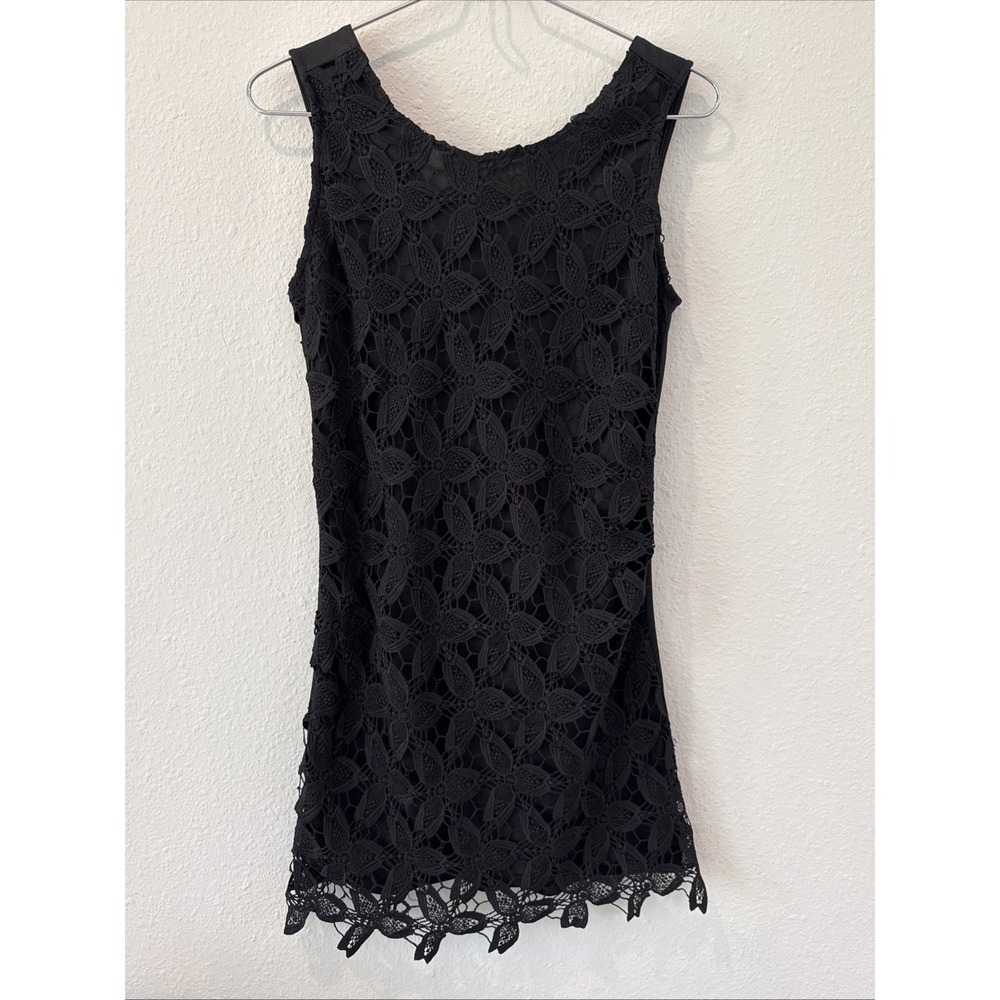Hyfve Black Lace, Sleeveless, Cocktail Dress, sz small
